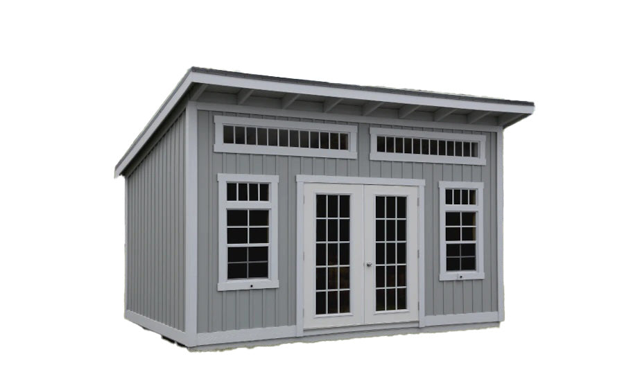 Vinyl Klassic Studio Shed | Cedar Rock Barns