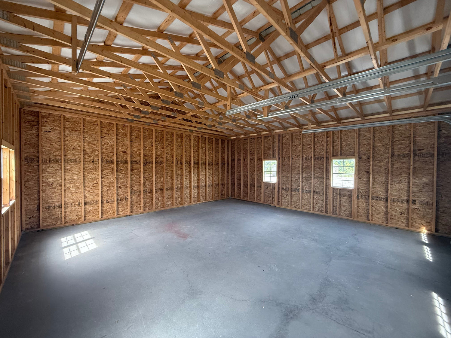 FastFrame 2-Car Garage - On-Site Built Michigan