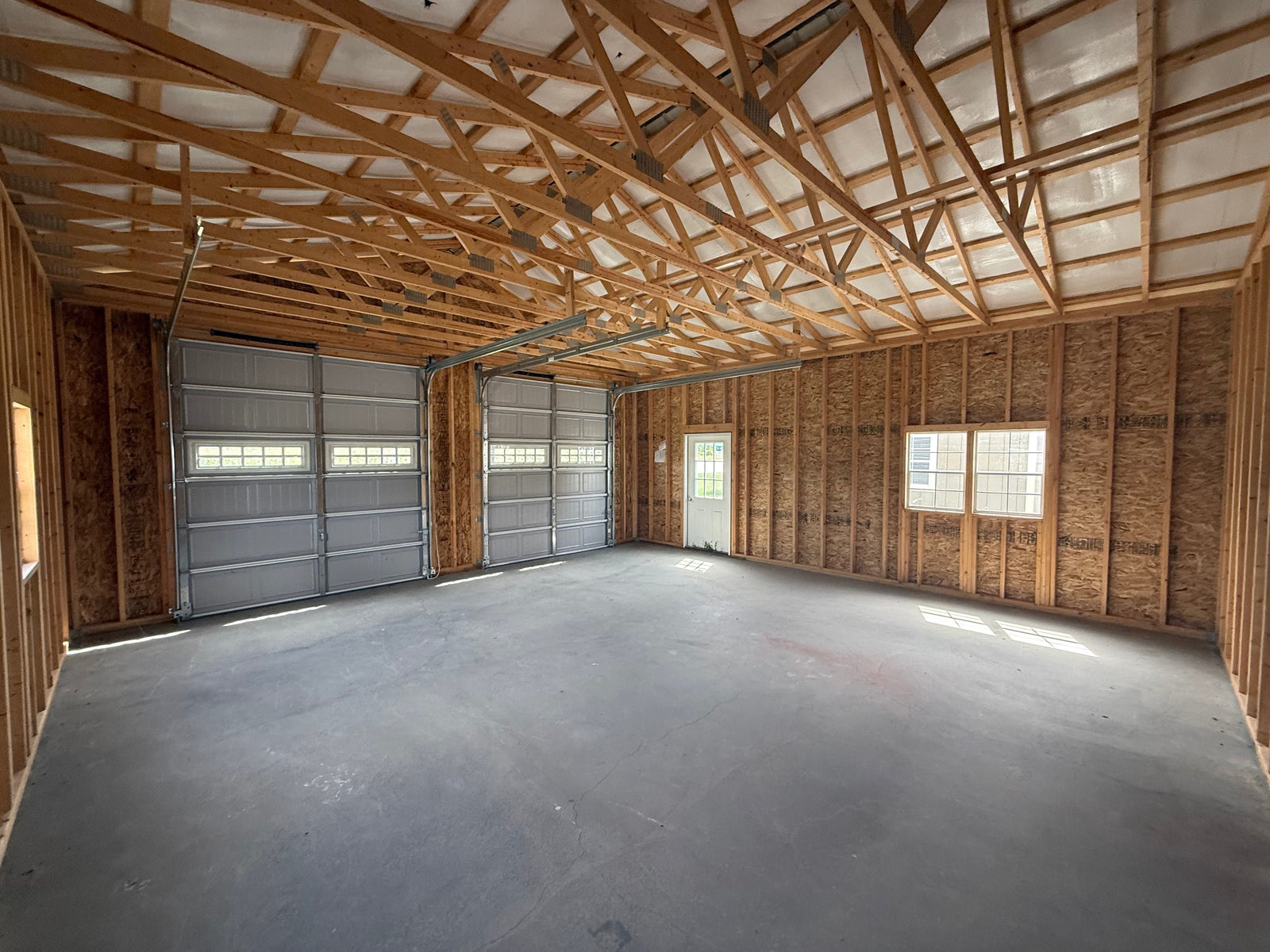 FastFrame 2-Car Garage - On-Site Built Michigan