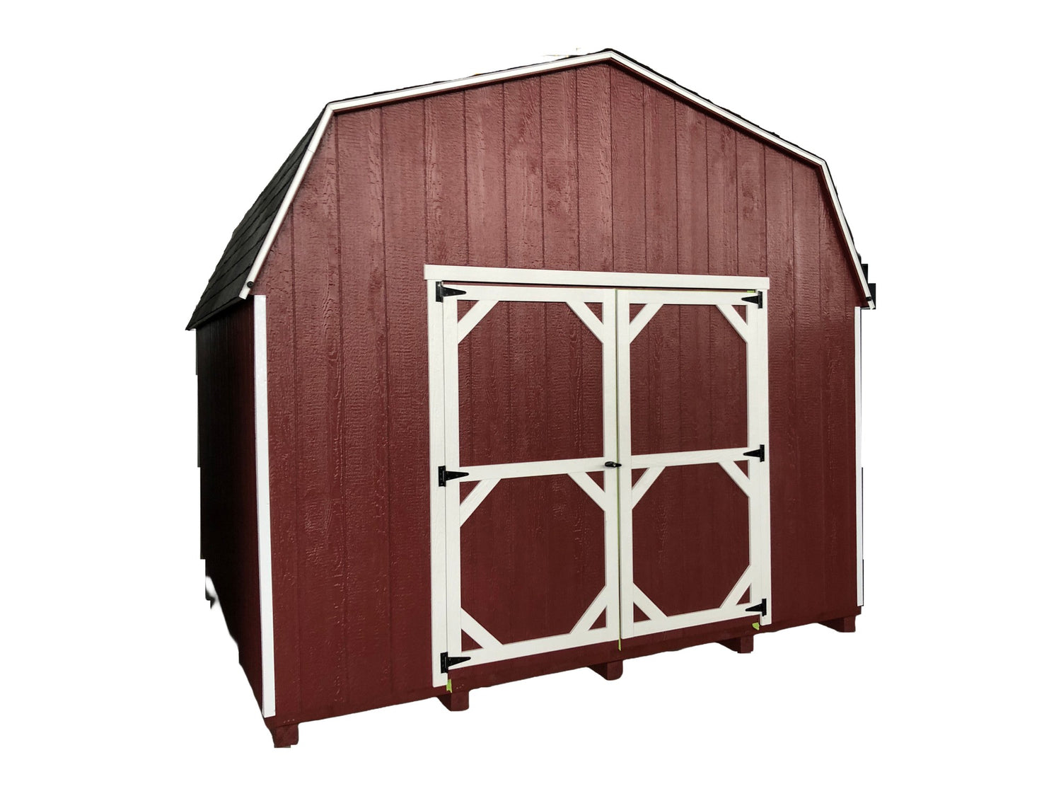 10' Painted Pro Series Shed on white background