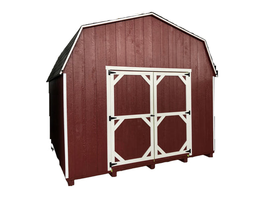 10' Painted Pro Series Shed on white background