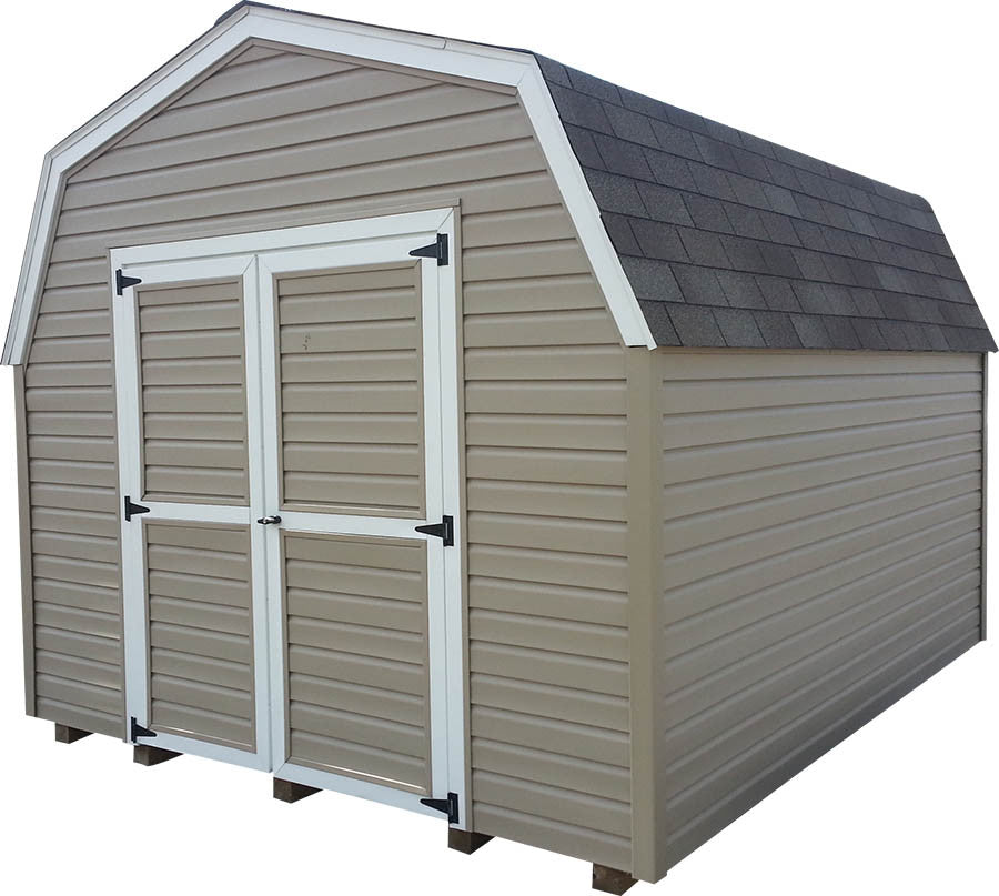 9ft vinyl Pro Series storage shed - Amish-built value shed Michigan - Cedar Rock Barns