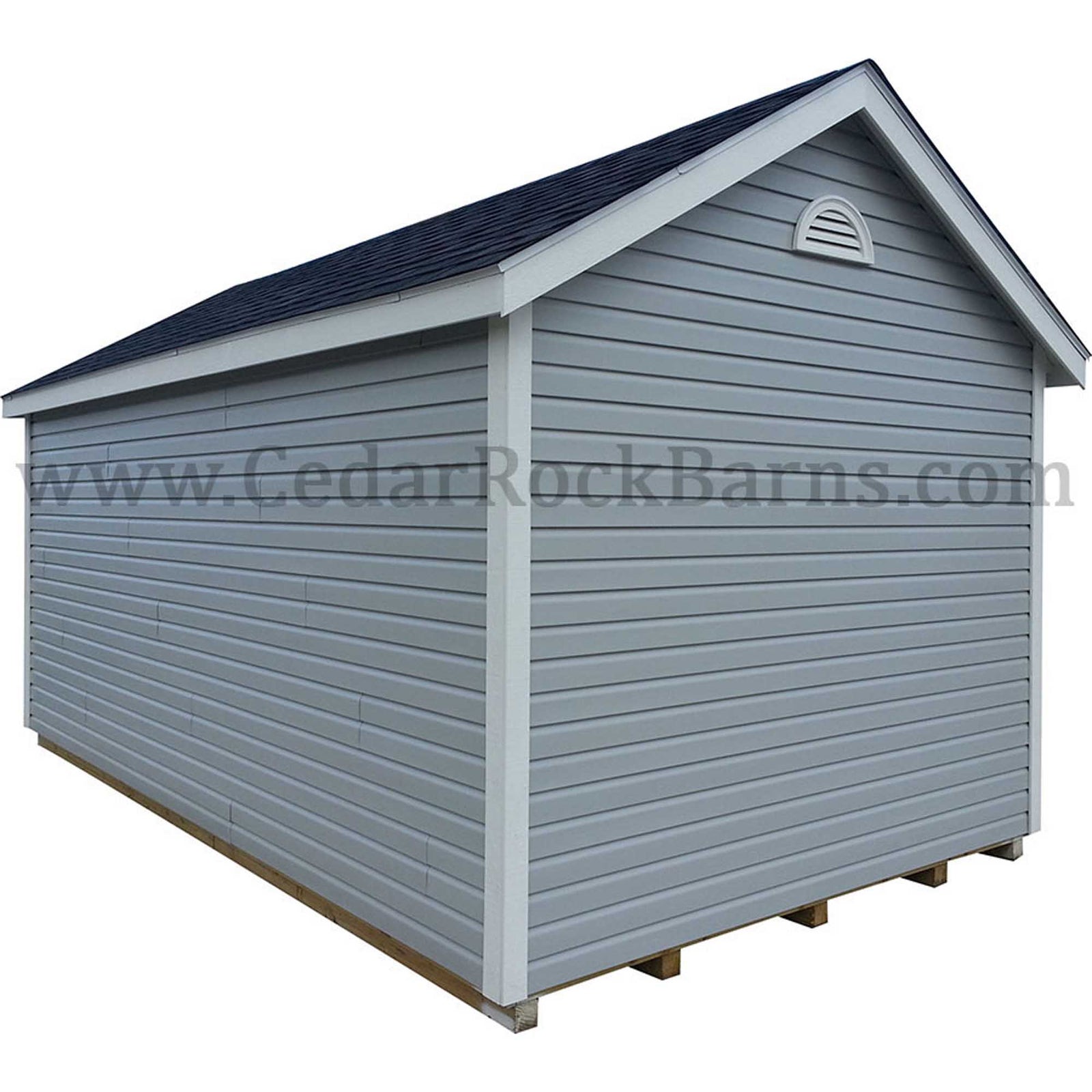 Vinyl Cape Cod Deluxe Shed | Cedar Rock Barns