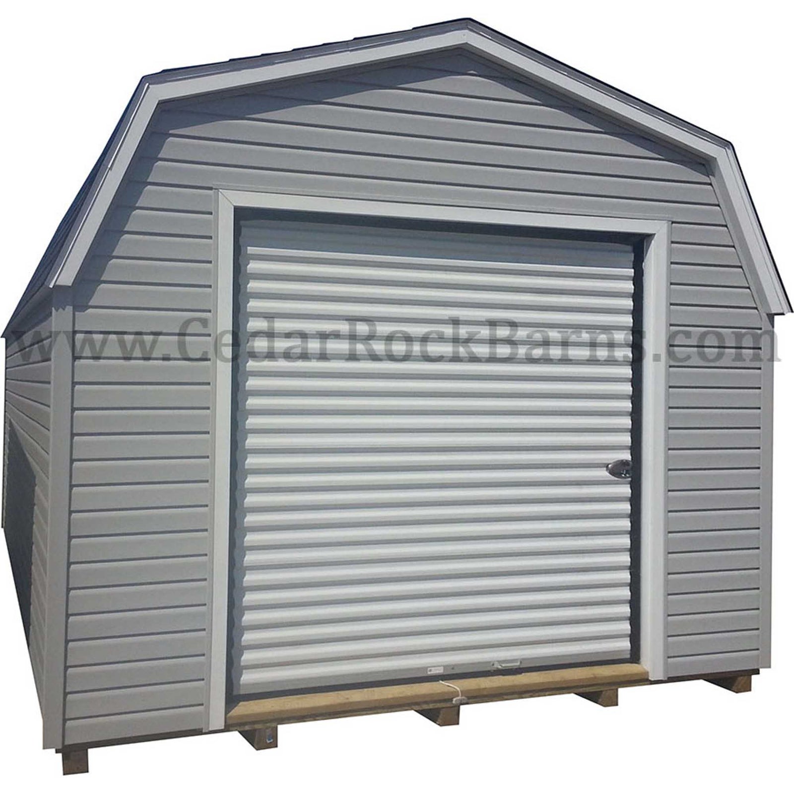 Vinyl High Barn Shed | Cedar Rock Barns