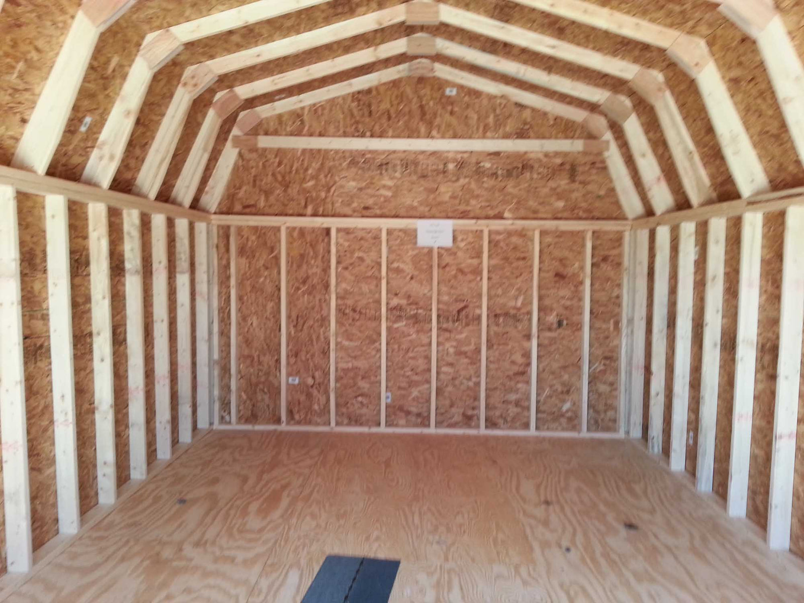 Vinyl High Barn Shed | Cedar Rock Barns