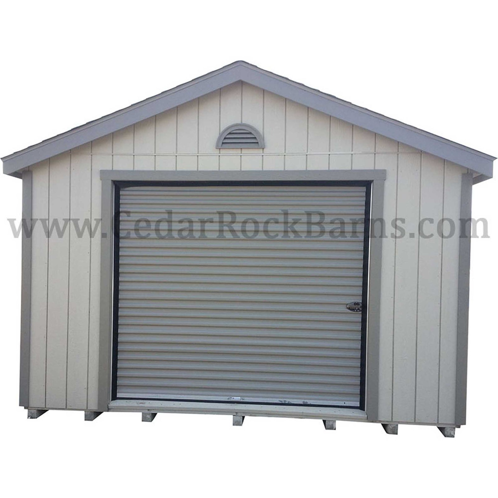 Painted Garage Deluxe Shed | Cedar Rock Barns
