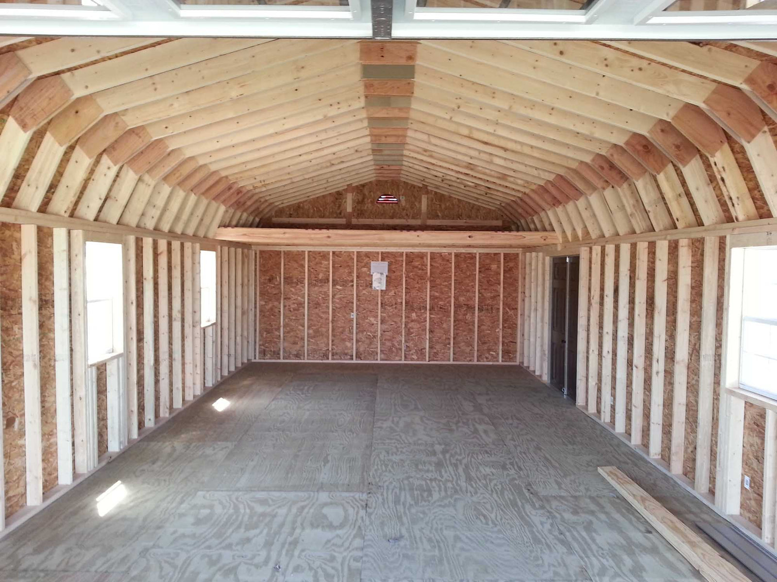 Vinyl Dutch Barn Shed