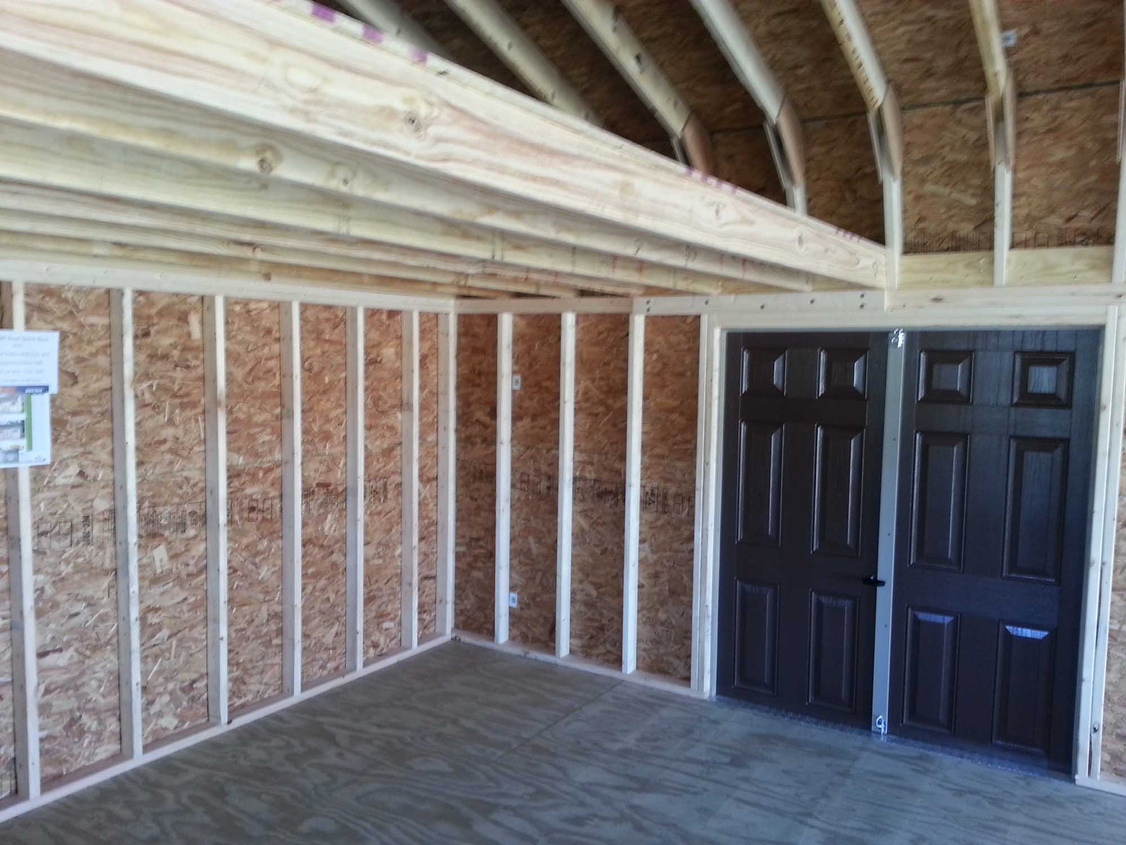 Vinyl Dutch Barn Shed