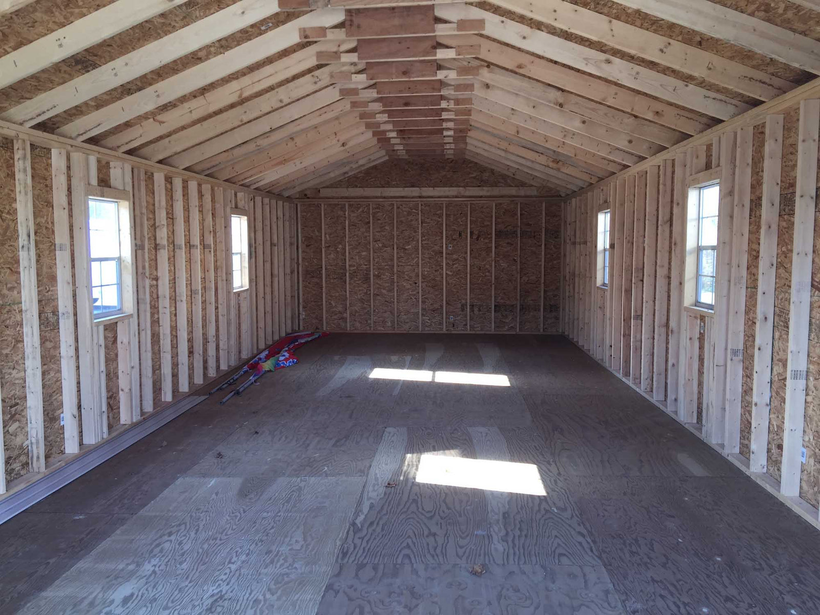 Vinyl Garage Shed | Cedar Rock Barns