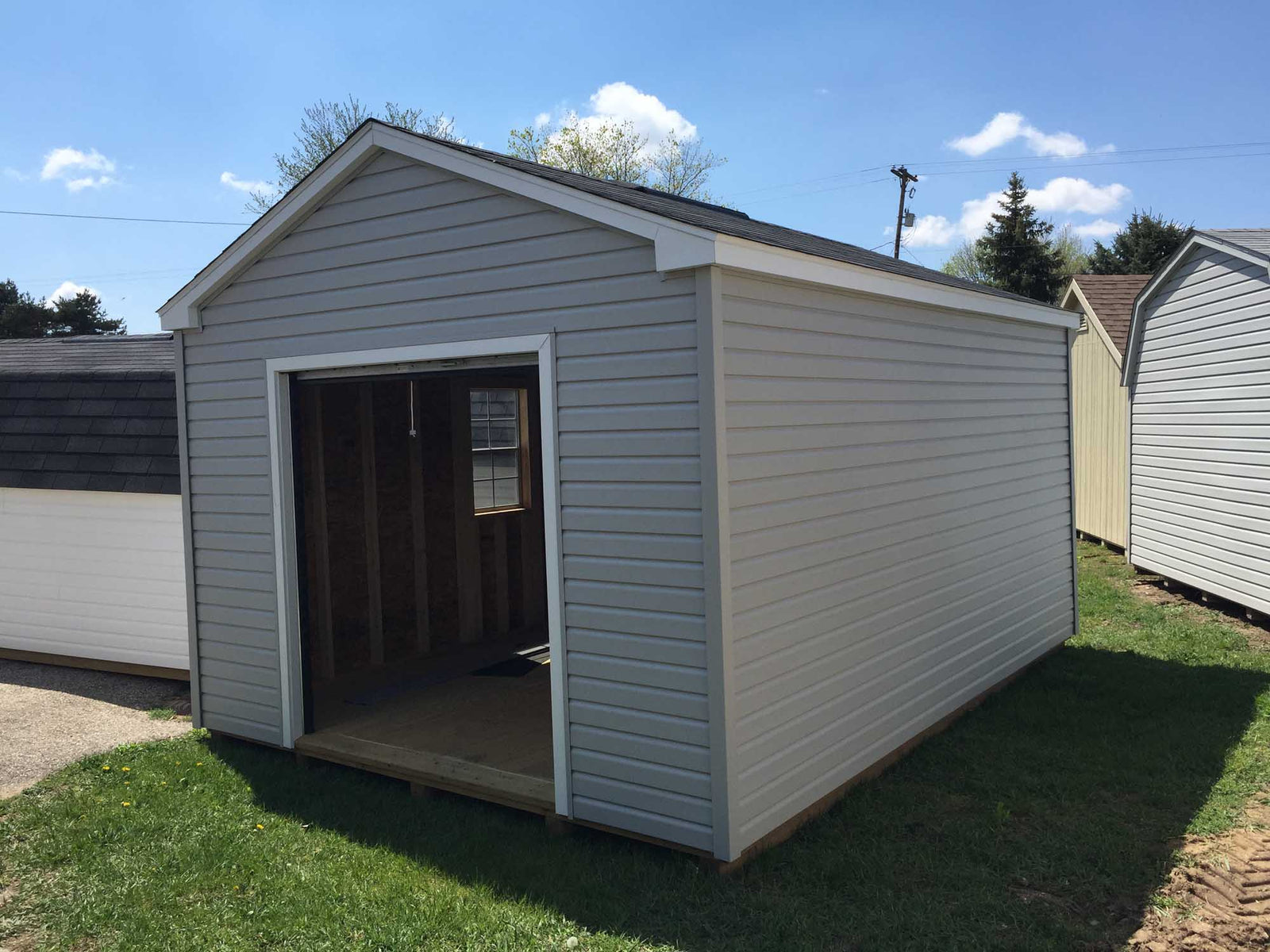 Vinyl Cottage Shed