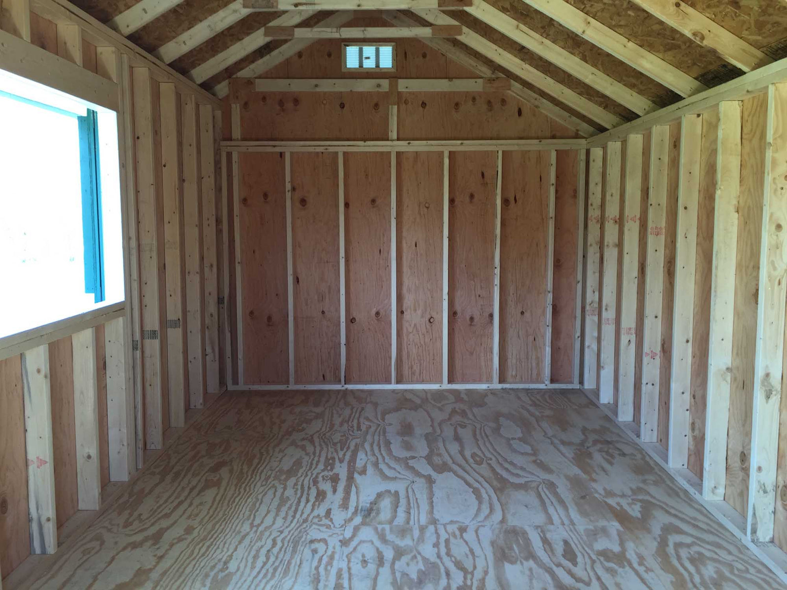 Painted Carriage House Shed | Cedar Rock Barns