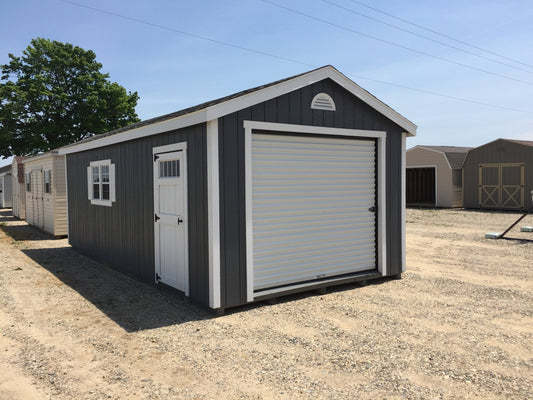 12x24 Painted Garage - QP329