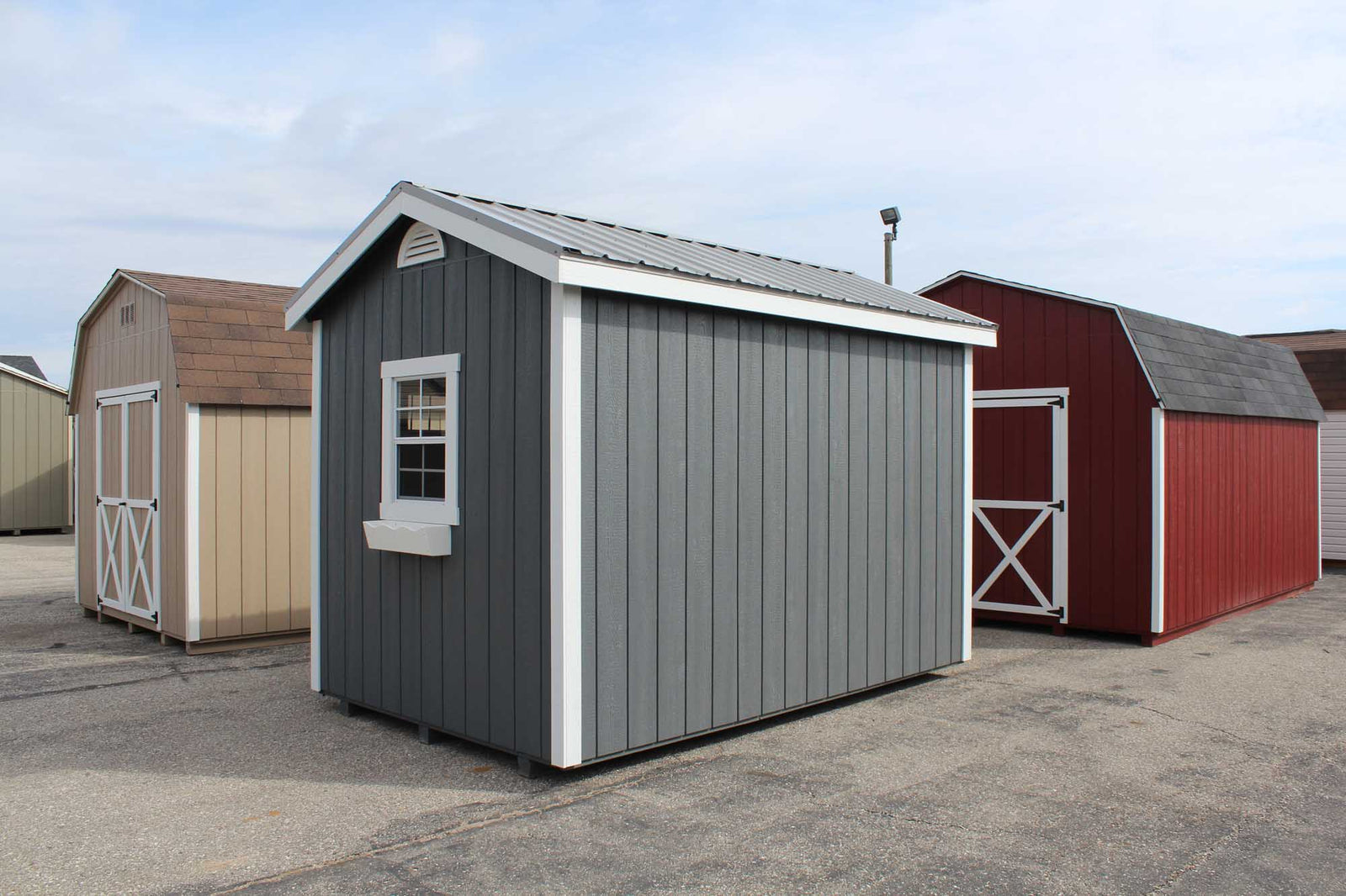 Painted Cottage Deluxe Shed | Cedar Rock Barns