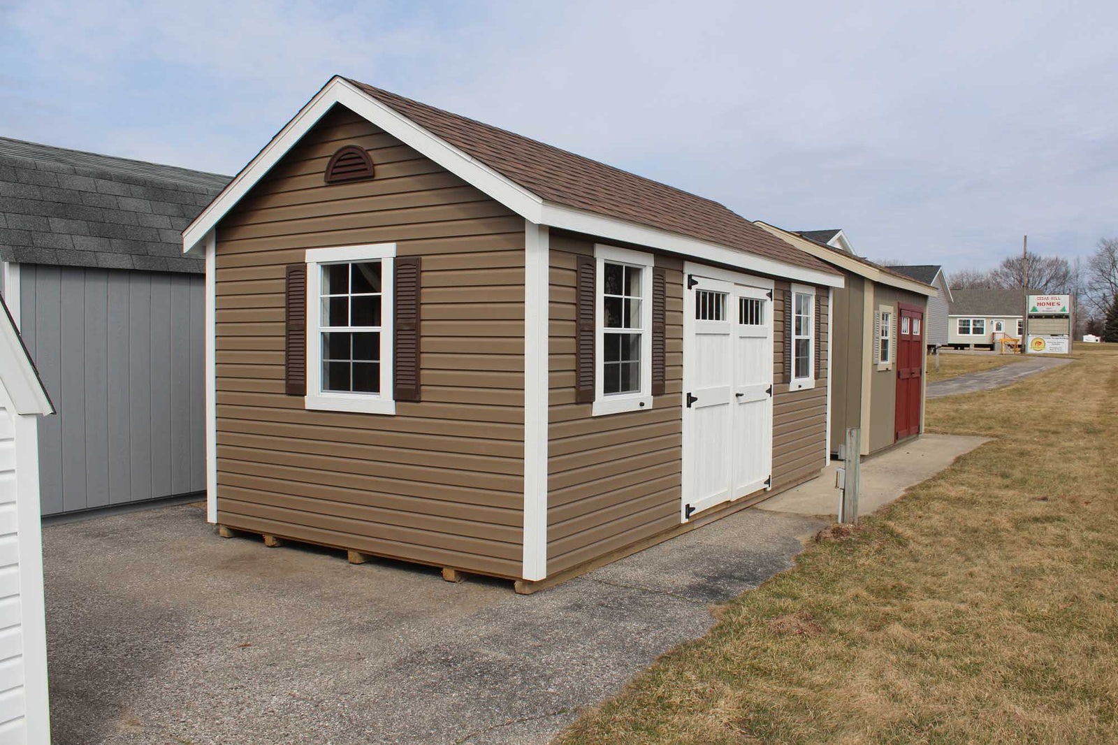 Vinyl Cape Cod Deluxe Shed | Cedar Rock Barns