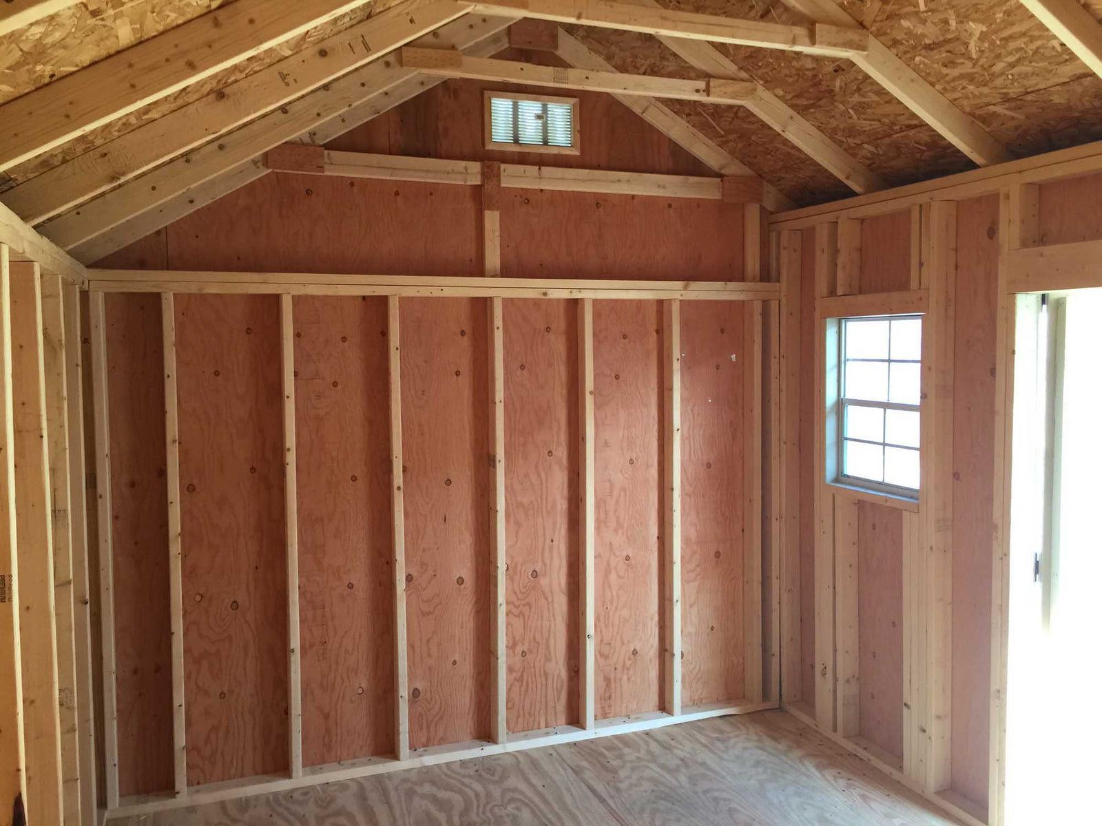 Painted Carriage House Shed | Cedar Rock Barns