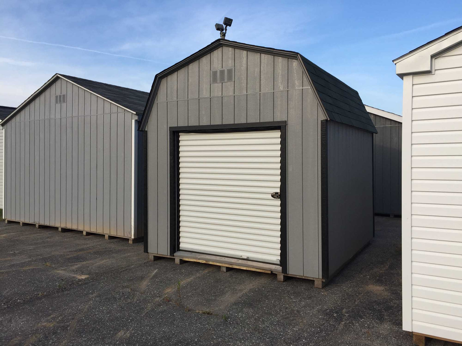 Painted Dutch Barn Shed | Cedar Rock Barns