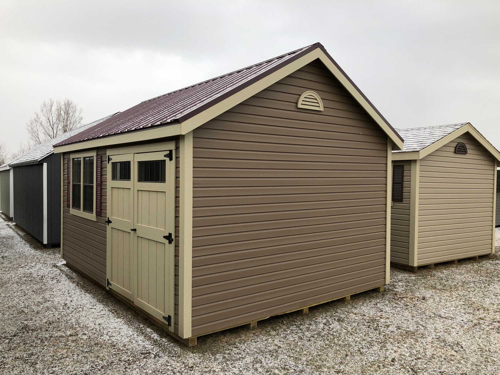 Vinyl Cape Cod Deluxe Shed | Cedar Rock Barns