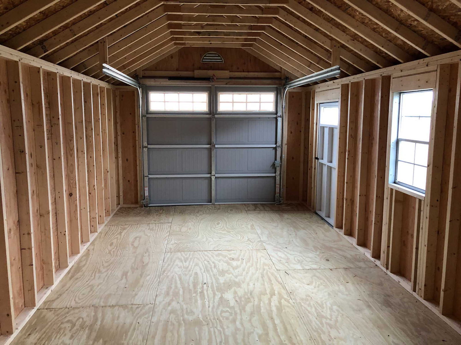 Painted Cape Cod Deluxe Shed | Cedar Rock Barns