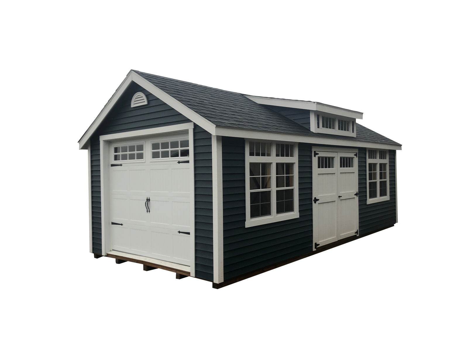 Vinyl Cape Cod Dormer Shed | Cedar Rock Barns