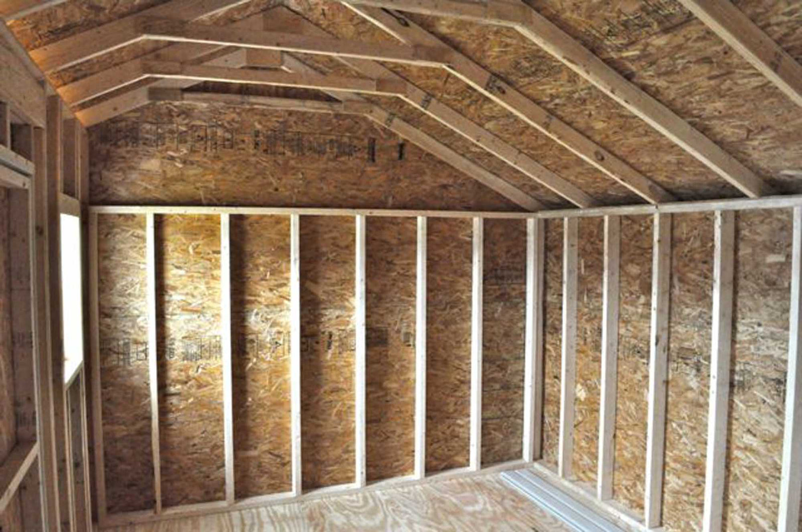 Vinyl Carriage House Shed | Cedar Rock Barns