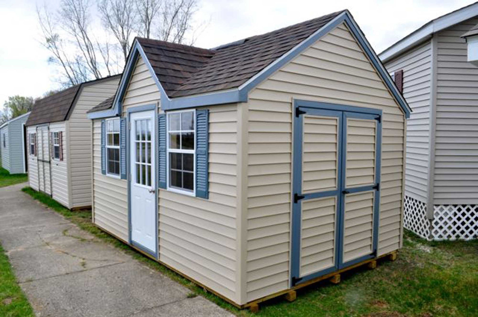 Vinyl Chalet Shed