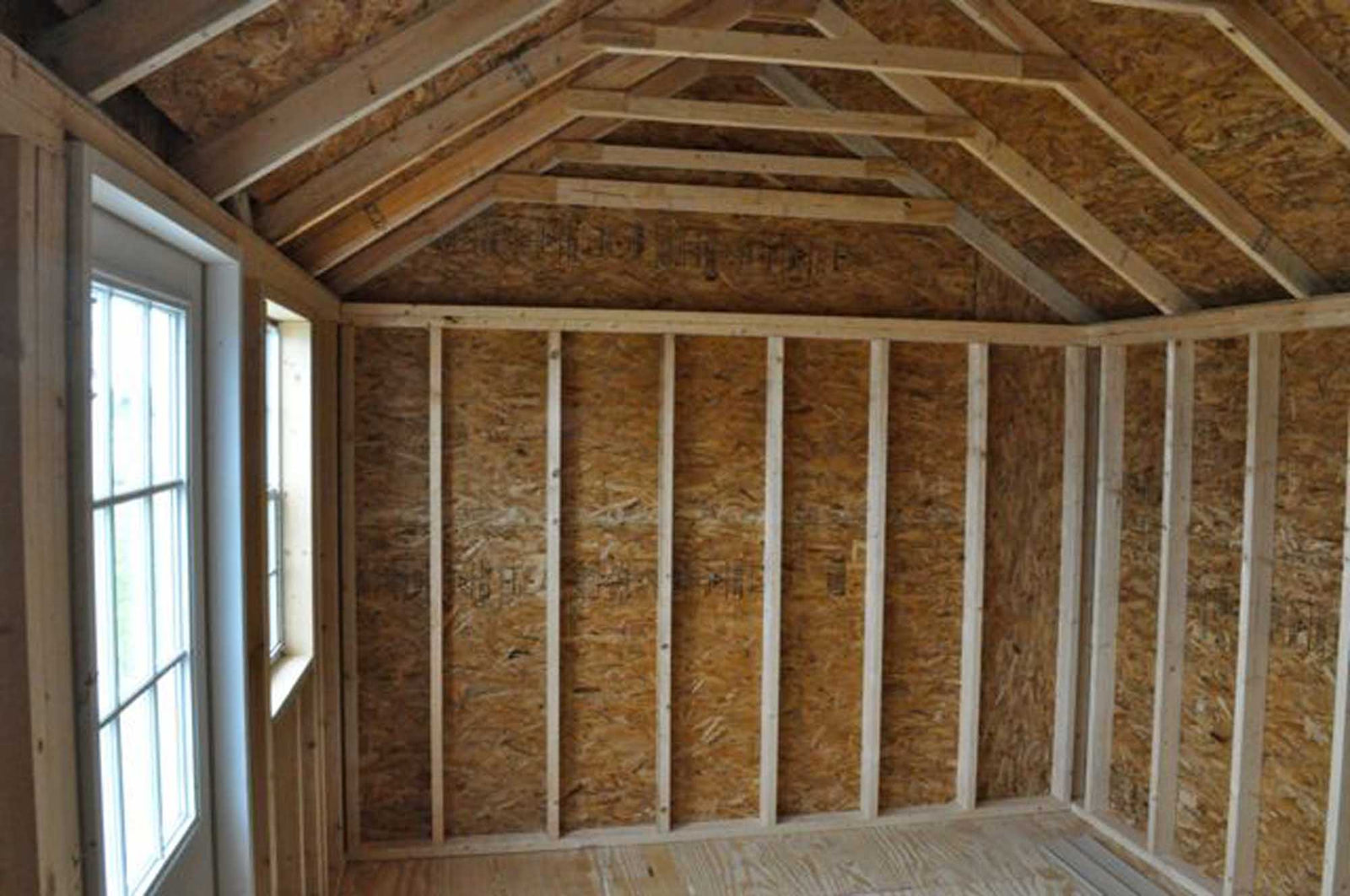 Vinyl Chalet Deluxe Shed | Cedar Rock Barns