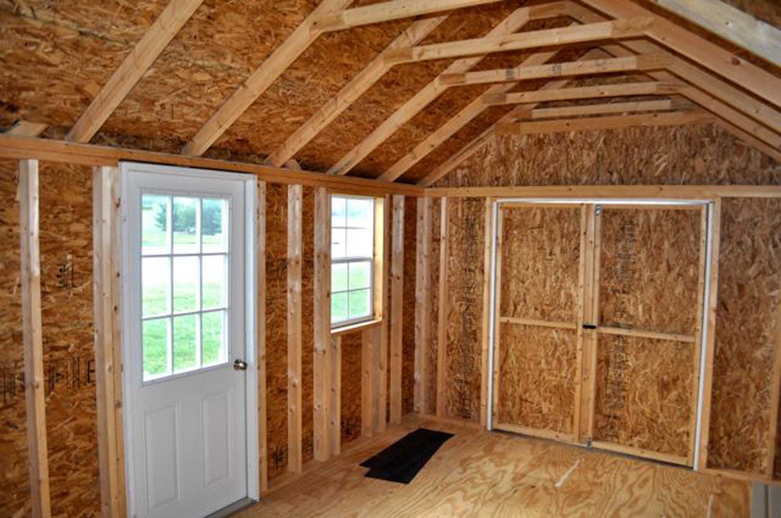Vinyl Chalet Shed