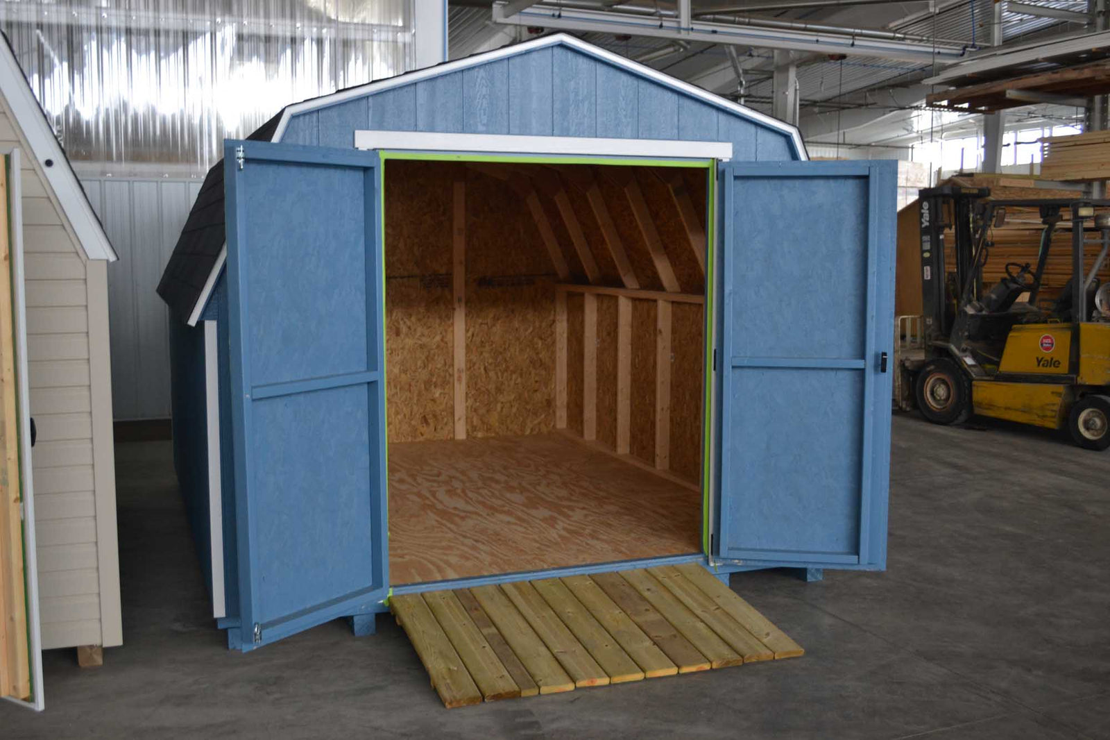 8' Painted Pro Series Shed | Cedar Rock Barns