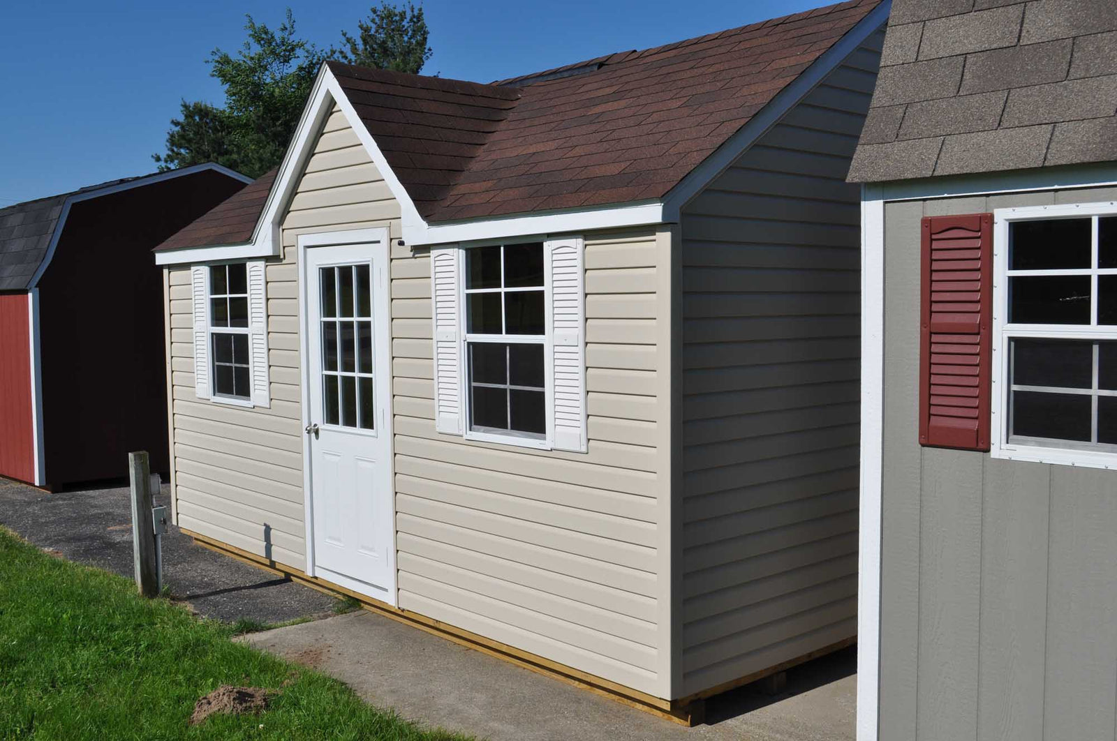 Vinyl Chalet Shed