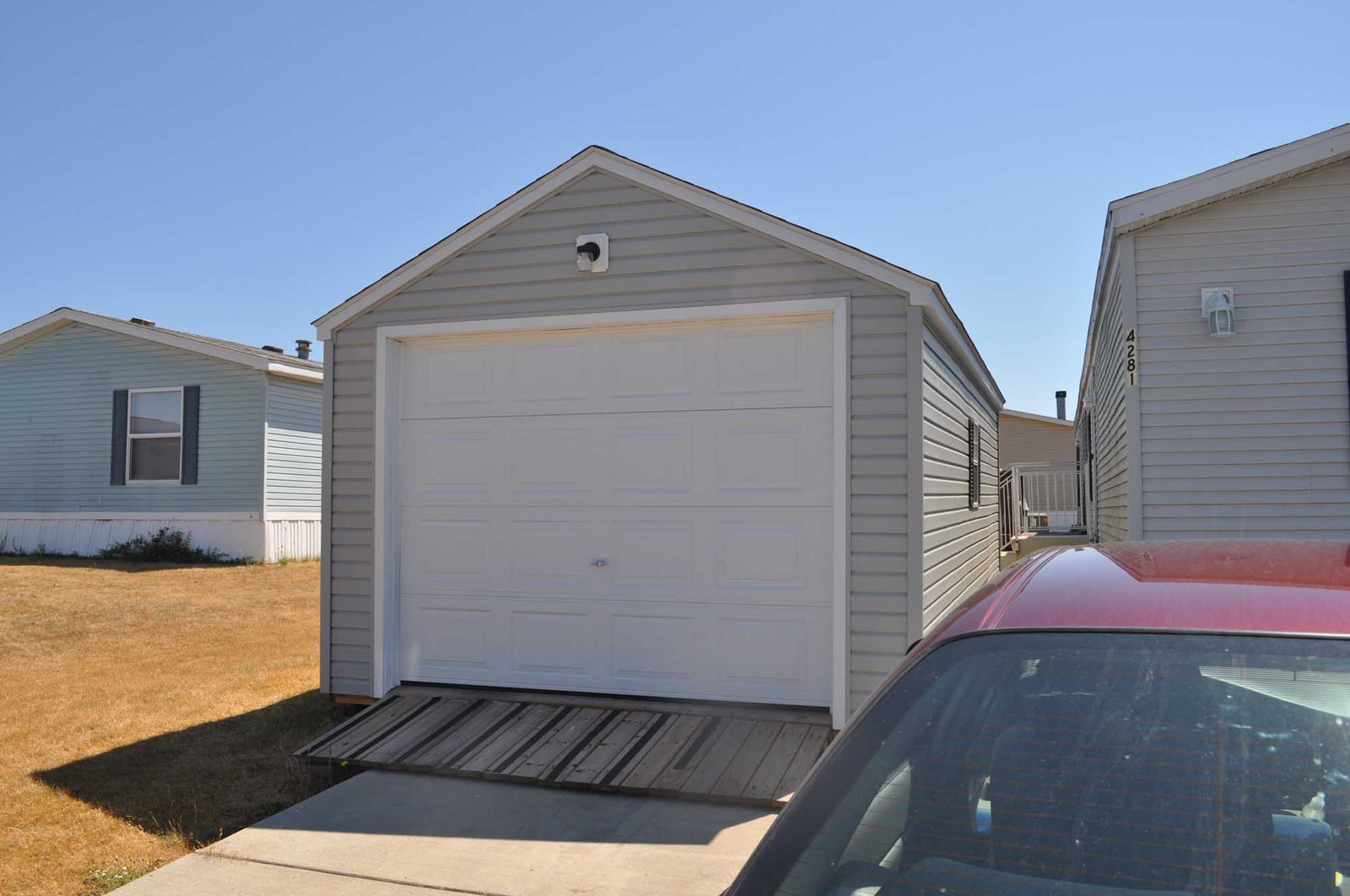 Vinyl Garage Shed | Cedar Rock Barns