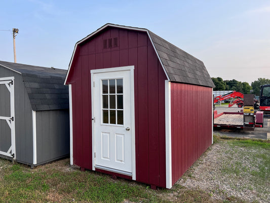 8x12 Painted High Barn - QP662