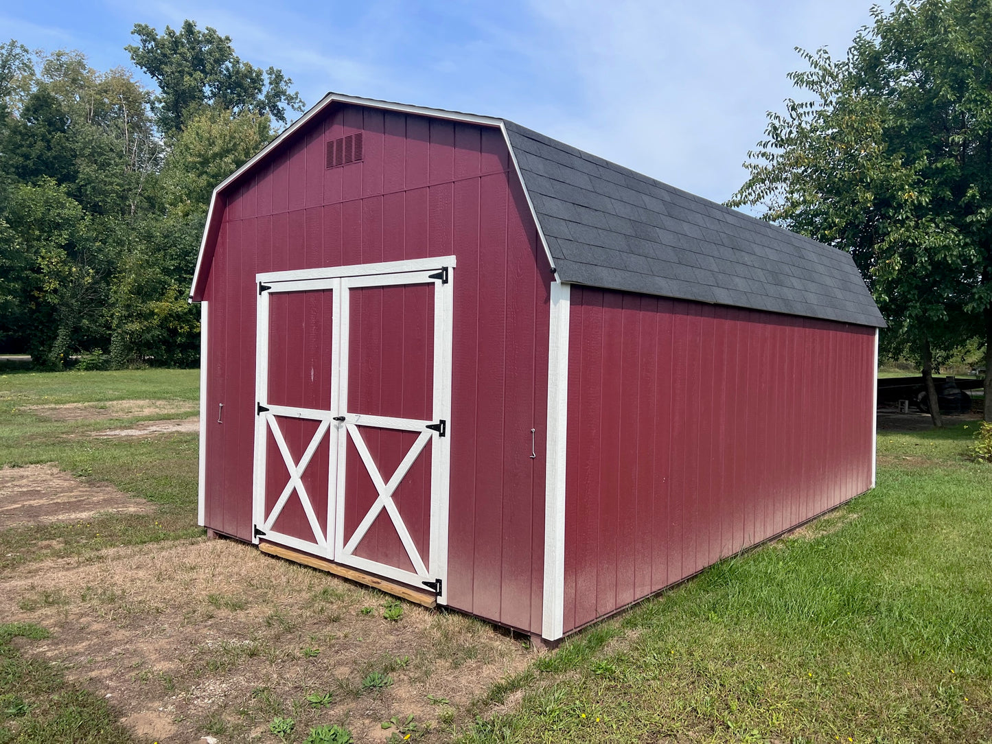 12x20 Painted High Barn - Rental Return