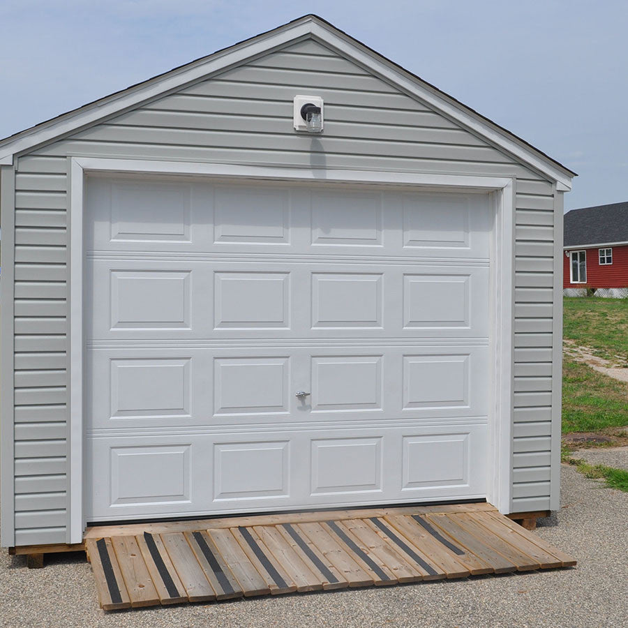 Sectional Overhead Garage Doors — Raised Panel & Carriage House | Cedar Rock Barns